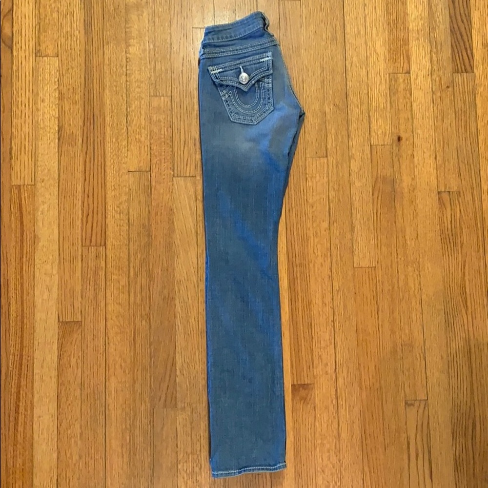 Bootcut Light Wash True Religion Deep Stitch